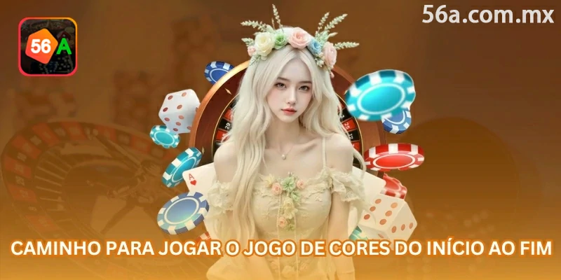 Caminho para jogar Color Game do início ao fim: escolha, aposta, rodada e resultado final
