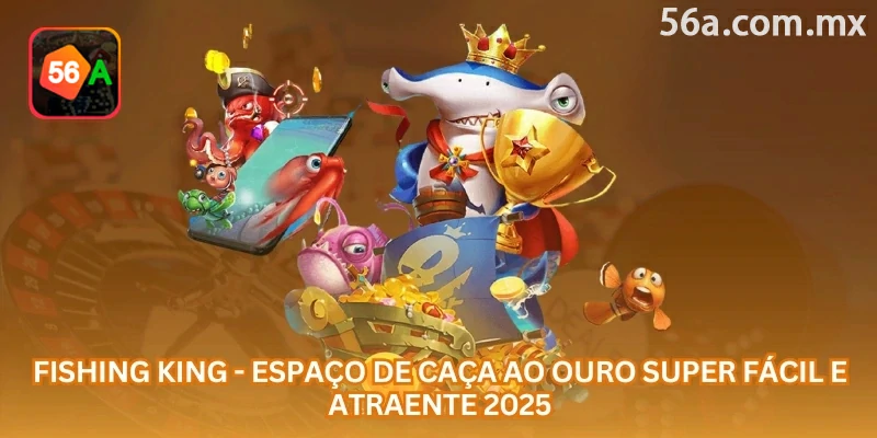 Fishing King online é um jogo de pesca com criaturas variadas, armas especiais e rodadas rápidas para quem gosta de ação no cassino digital