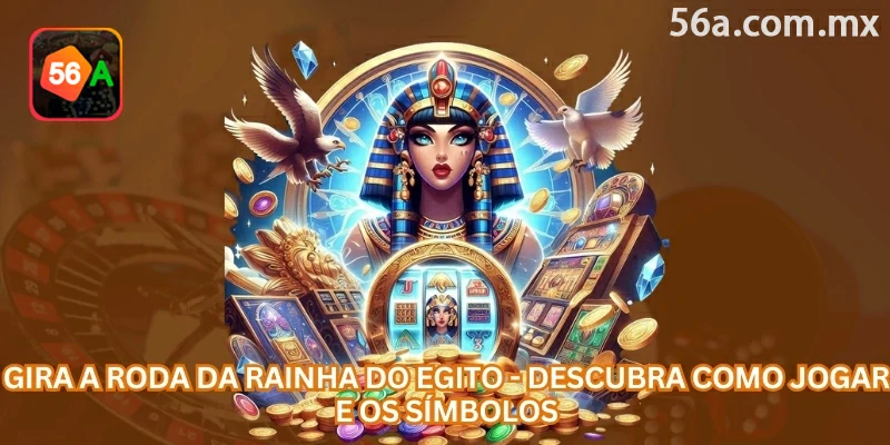 Rainha do Egito online é um caça-níqueis com tema egípcio, rolos clássicos, símbolos especiais, giros grátis e possibilidade de jackpot