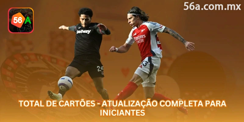Total de cartões no futebol é um mercado de apostas que analisa cartões amarelos, vermelhos e o comportamento disciplinar da partida