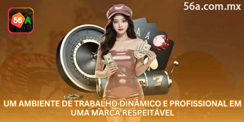 Profissionais colaborando em um ambiente de trabalho digital da 56a