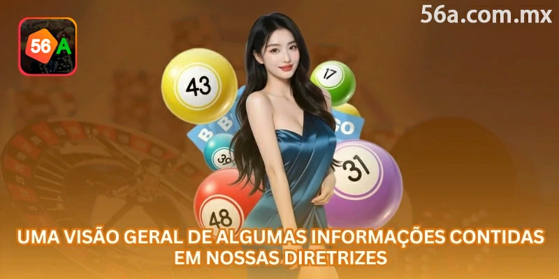 Visão geral das informações incluídas nas diretrizes da 56a